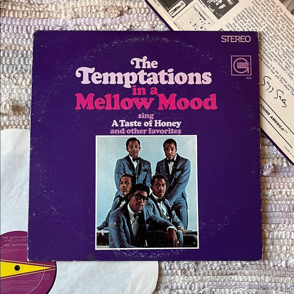 The Temptations - “In A Mellow Mood” Vinyl LP